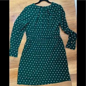 Forest green H&M dress